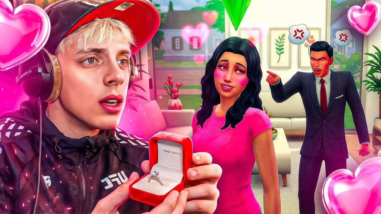 Je drague une femme mariée – Les Sims 4