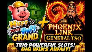 Pigs & Phoenix Power! Huff N’ More Puff Grand + Phoenix Link General Tso 🎰