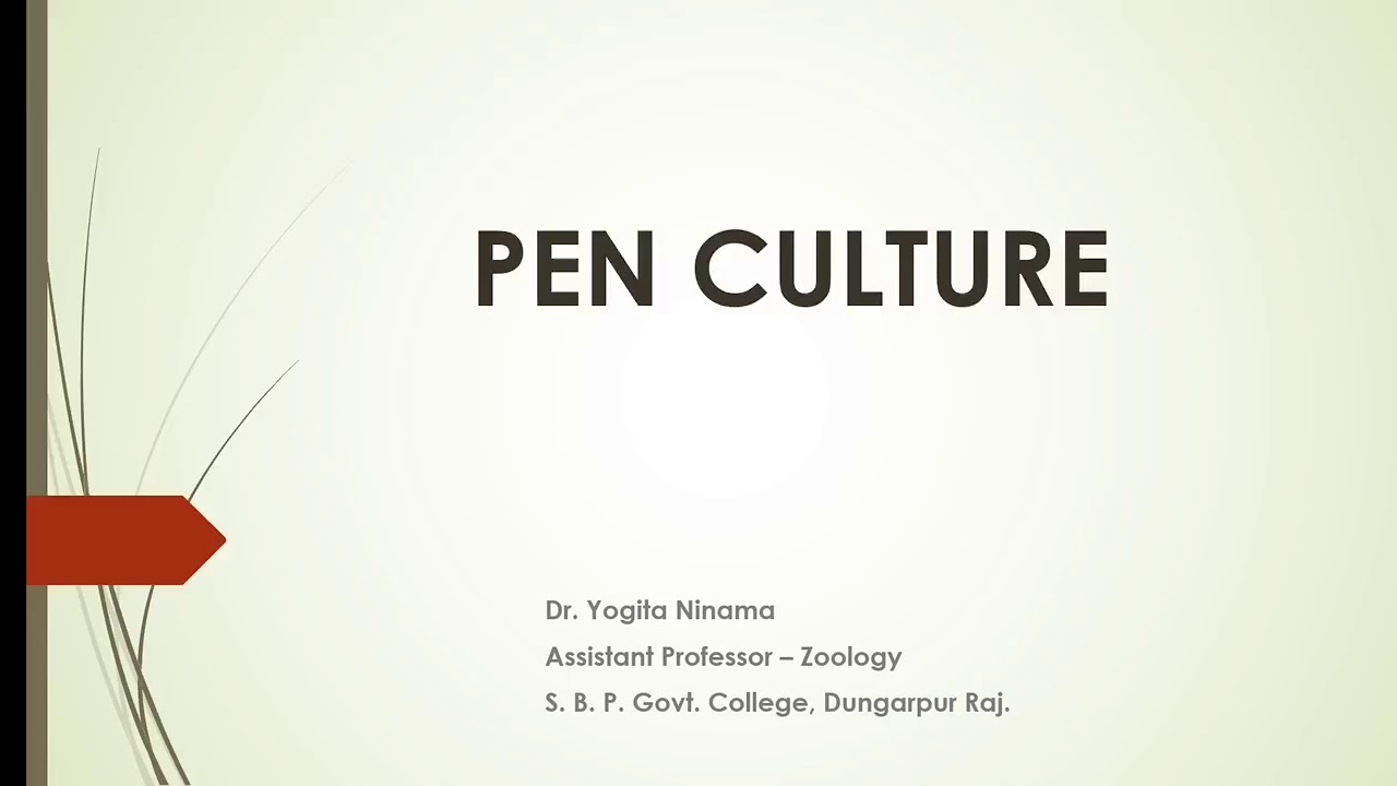 Semester IIIrd Pen culture in fisheries YouTube