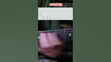 Thumbnail of "Enter Sandman" Metallica Guitar Cover Riff Tab Lesson Easy Guitar #guitar #metallica
