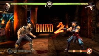 Mortal Kombat Komplete Edition PC gameplay  Baraka vs Kung Lao