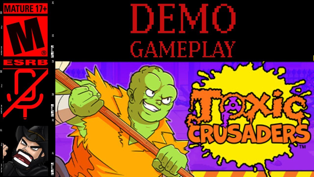 TOXIC CRUSADERS by Retroware - Full Demo (NO Commentary) First New Adventure Since Sega Genesis!