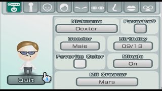 Dexter - Dexter's Lab - Mii 1312 - YouTube