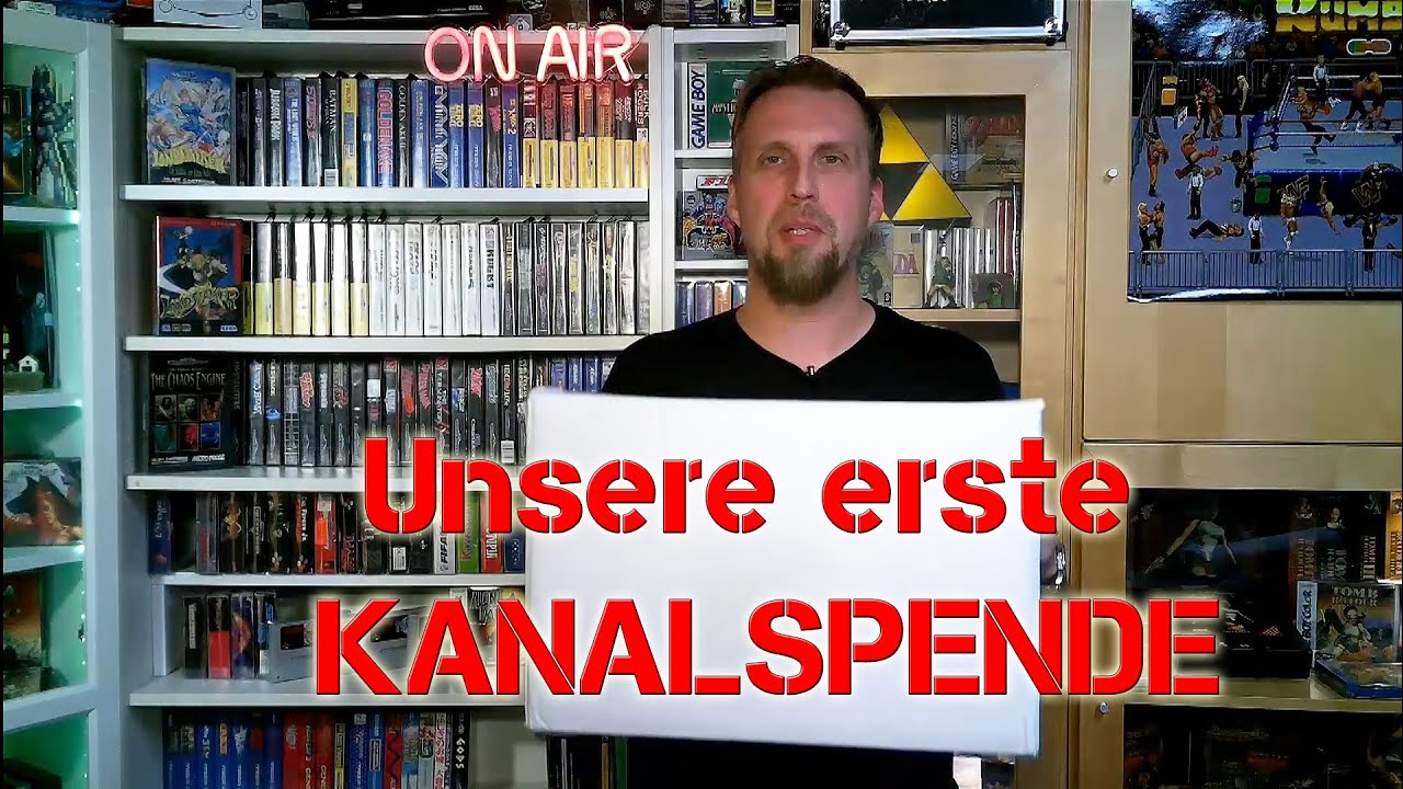 Unsere erste Kanalspende (2025)
