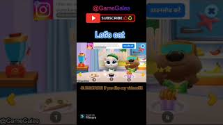 Angela and Ben have their breakfast. #games #fun #kidsplay #talkingtomandfriends #talkingtom