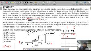 Questão 11 IFSC2023 01