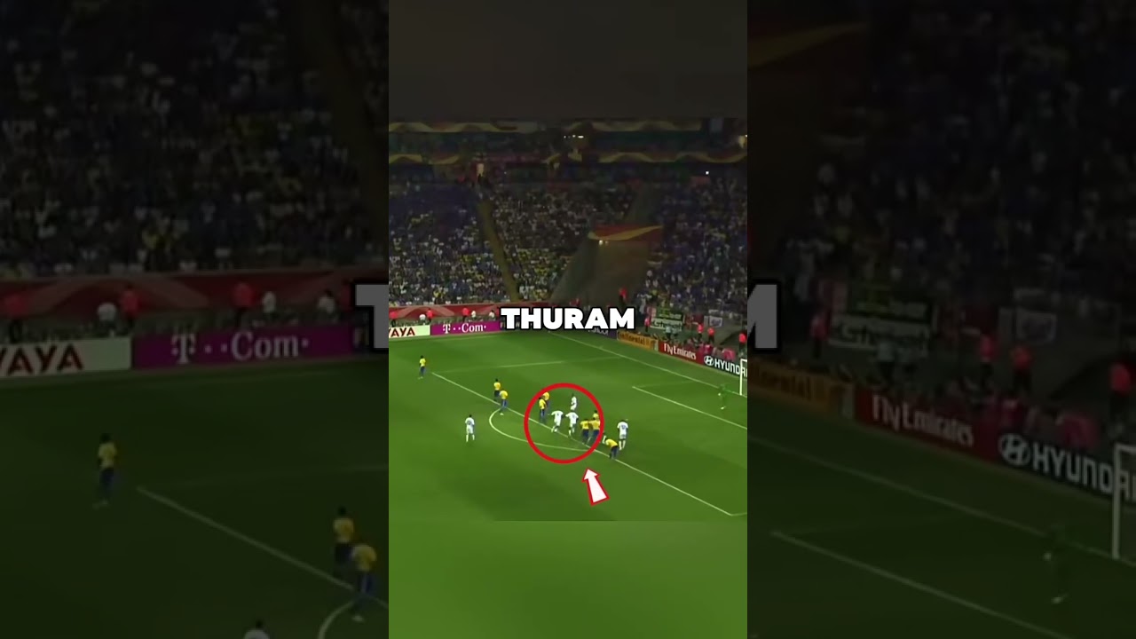 🔥 Comment Zidane a DÉTRUIT la défense du Brésil en un coup franc