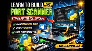 Build a Port Scanner with Python | Network Scanning Tutorial for Beginners