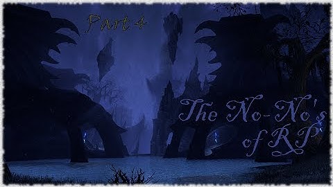 TESO Roleplaying Beginner