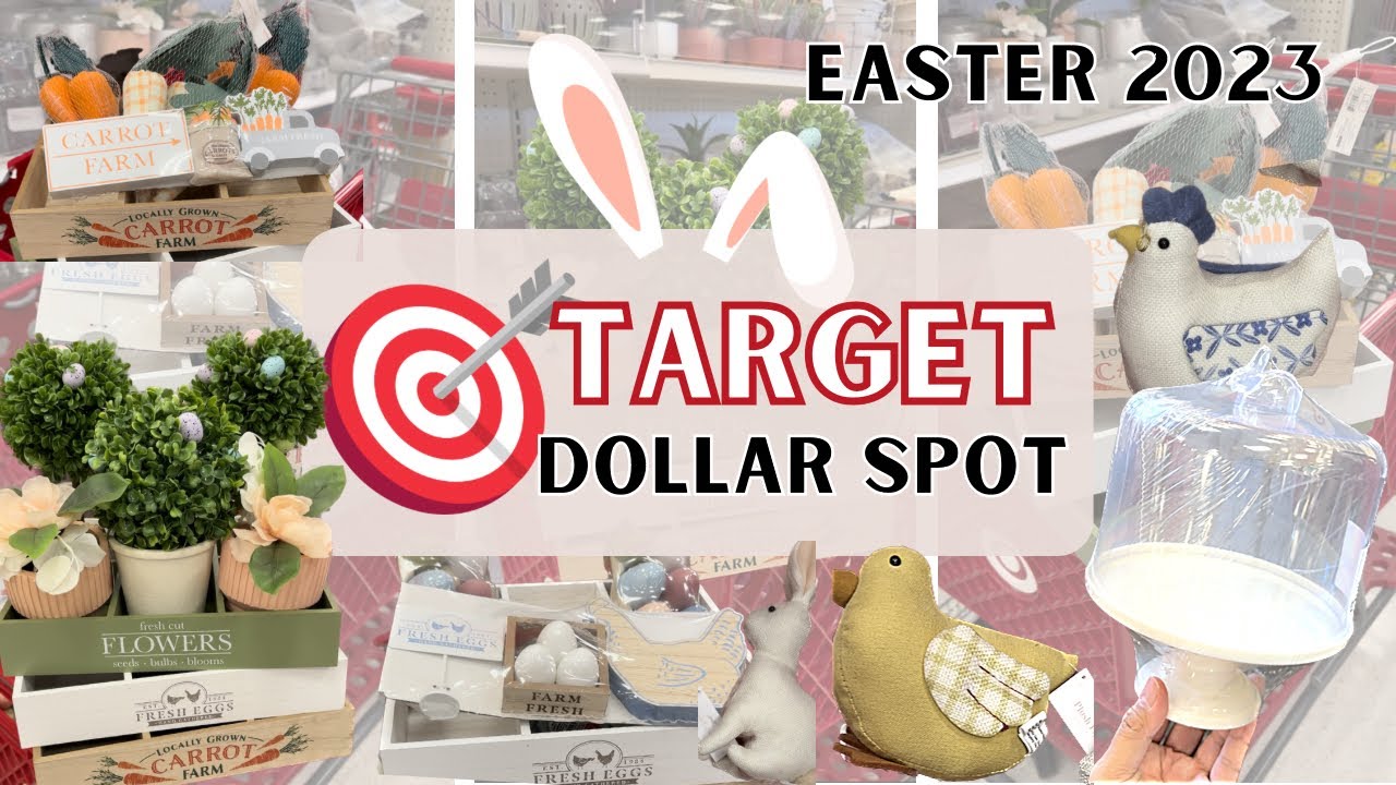 *NEW* Target Dollar Spot Items! EASTER 2023 is here! Shop with me 🌟 YouTube