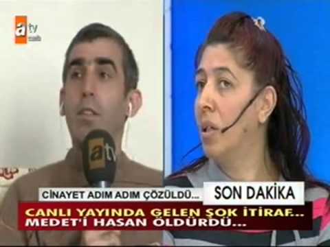 Canlı yayında cinayet itirafı