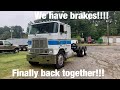 8yr old rebuilding a 350 Chevy, The Cabover is out and about!!!!