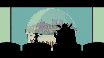 Timon and Pumbaa Interrupt 3 The Simpsons Movie