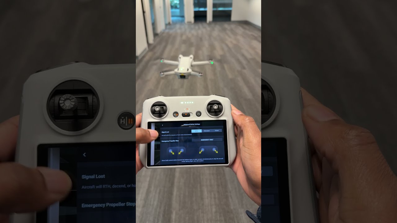 DJI Mini 3 Pro Drone Return Home Failure