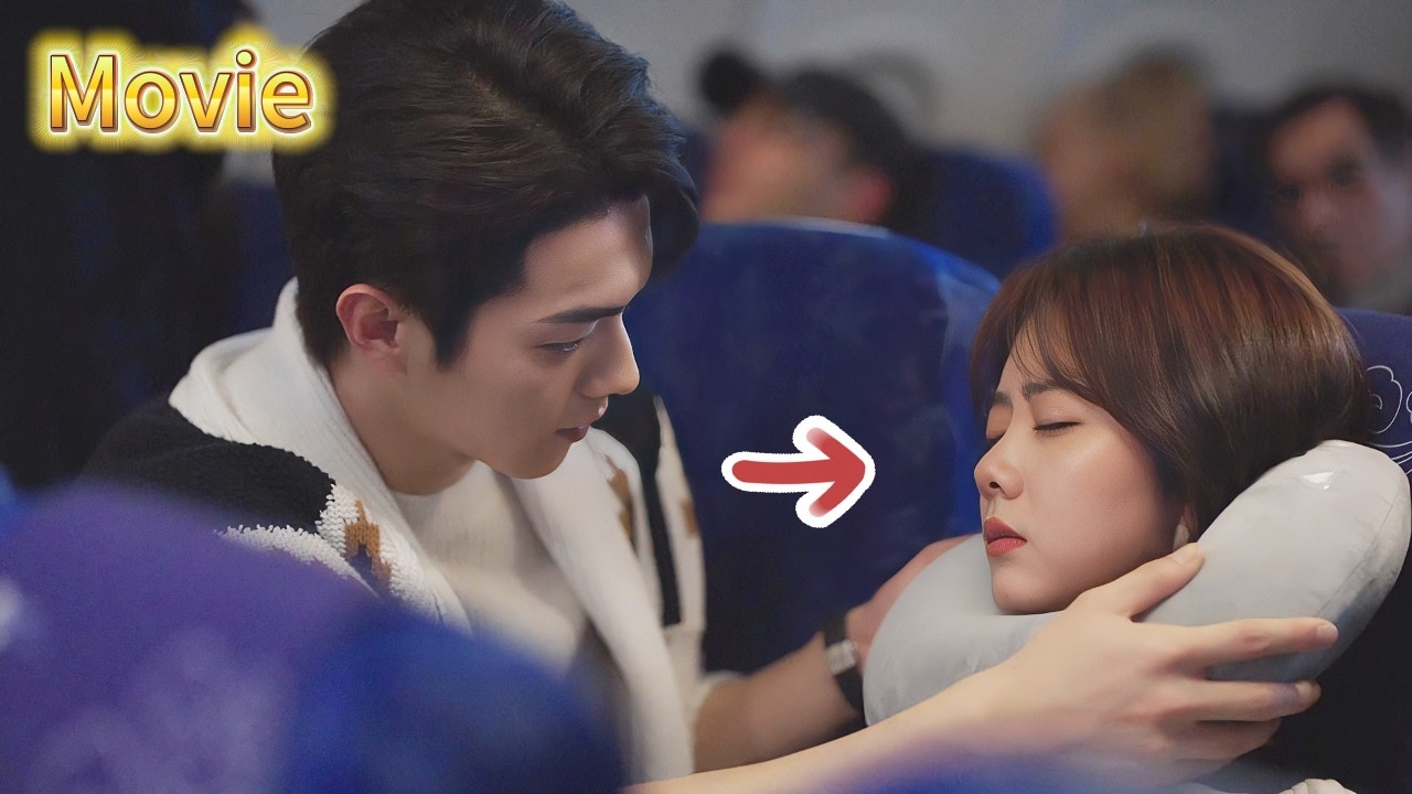 💗Верный босс горячо гонится за женой! Меняет место в самолёте, чтобы тихо дать подушку💖