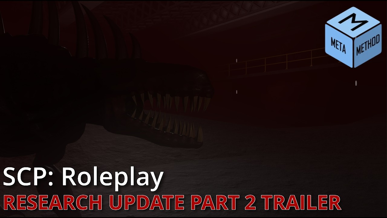 SCP: Roleplay | Research Update Part 2 Trailer - YouTube