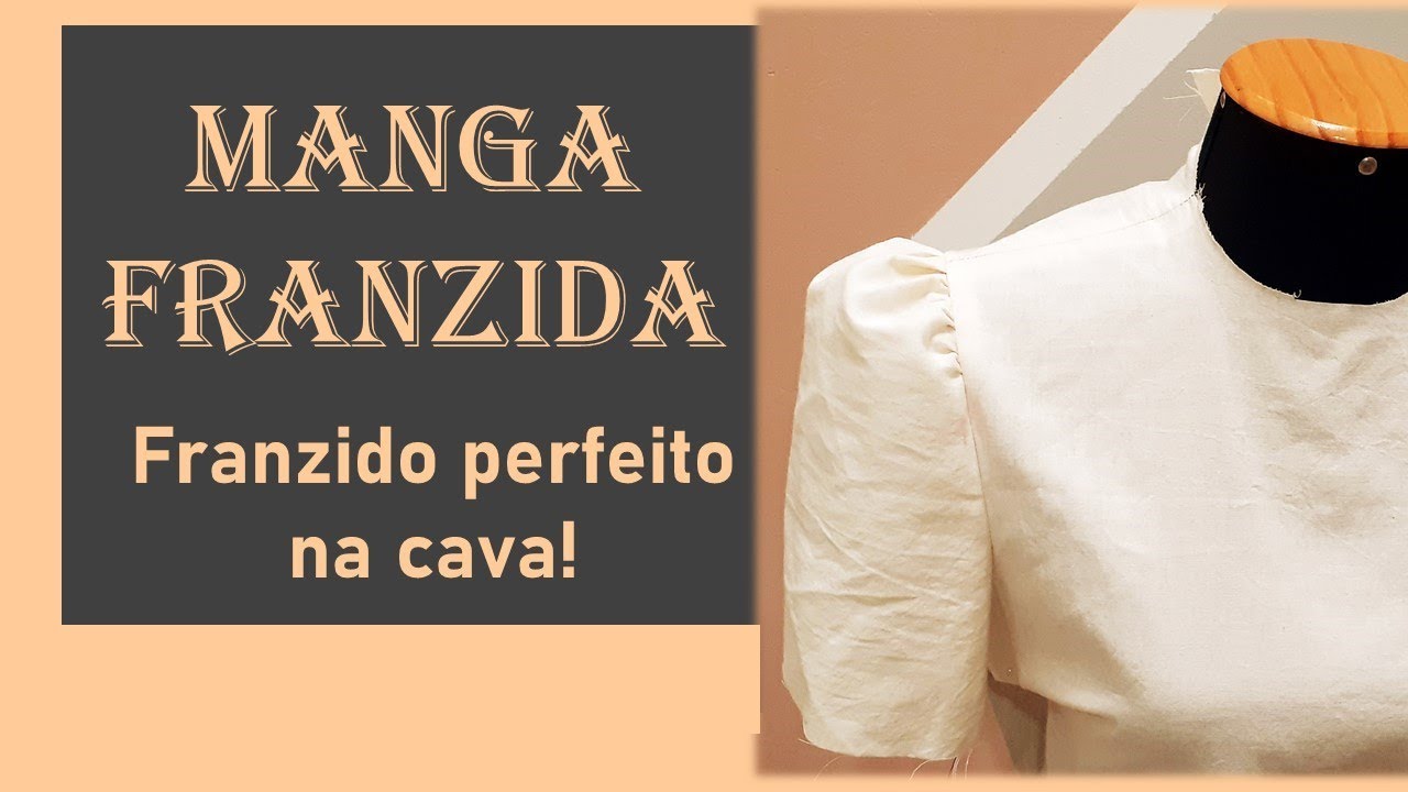 MANGA COM FRANZIDO PERFEITO NA CAVA.