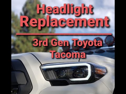 Replace the headlight on a 3rd-gen Tacoma