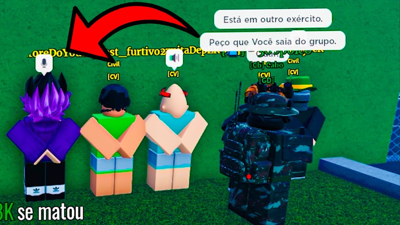 EU E MEU AMIGO PASSAMOS NA NOVA EB? (EXERCITO BRASILEIRO) (ROBLOX) 