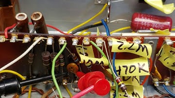 Evaluating A Ceramic Capacitor In A Hammond AO 28 Preamplifier ~ December 17, 2019