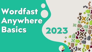 Wordfast Anywhere beginner