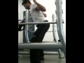 Low bar squat with long femur and short trunk