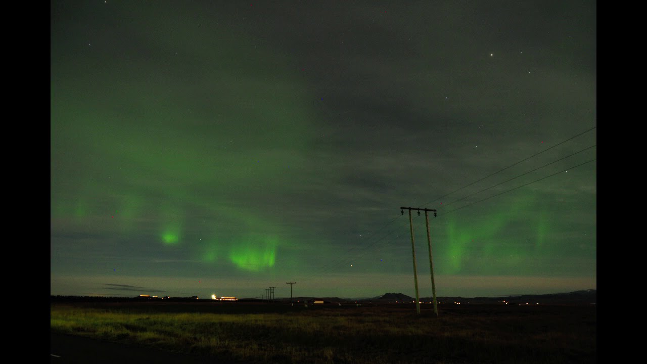 Aurora In Iceland Polarlichter In Island Timelapse Youtube