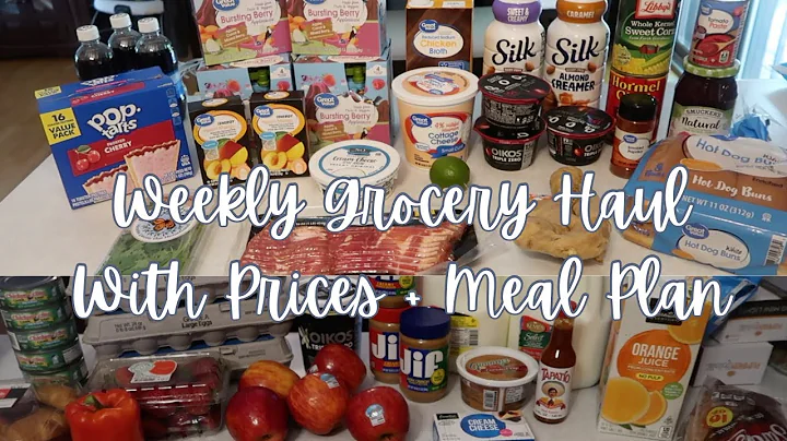 Grocery Haul for Family of Six