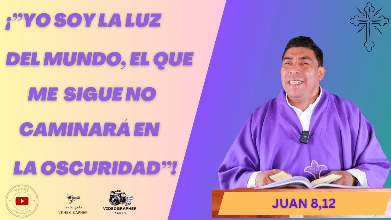 ️ Santa Misa. Lunes 07 de Abril del 2025. //Juan 8,12 // || Padre ...