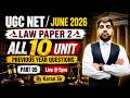 UGC NET Law Preparation 2026 | UGC NET Law Previous Year Question Paper | UGC NET Law PYQs Karan #5
