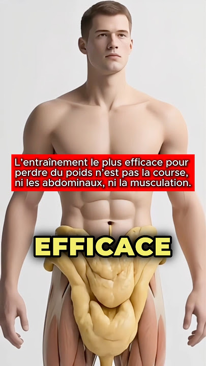 L’entraînement le plus efficace pour perdre du poids n’est pas la course, ni les abdominaux !