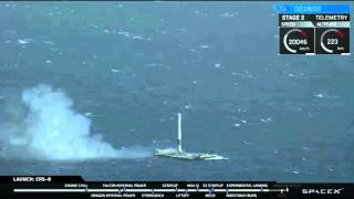 SpaceX Nails Rocket Landing on Drone Ship