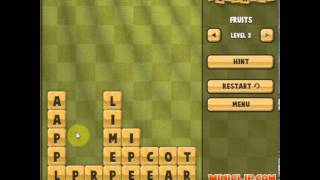 Word Collapse - Flash Game - Casual Gameplay screenshot 2