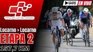 🔴(EN VIVO)🚵‍♂️🔴​ ​TOUR DE SUIZA 🔴​ ​ETAPA 2 🚵‍♂️ 157,7 KM / Locarno - Locarno