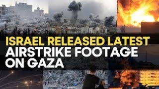 Israel-Palestine war: Israeli Army Released The Latest Footage Of Airstrikes On Hamas | WION