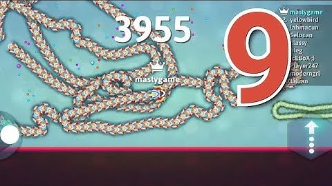 Snake io. gameplay walkthrough part 9. New best for Giga Buster