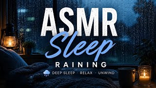 ☔ASMR Sleep Rain | Relaxing Rain Sounds for Deep Sleep