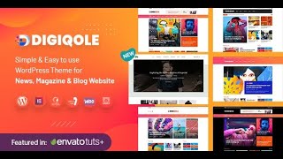 Digiqole - News #Magazine WordPress Theme nulled 2020 lifetime
