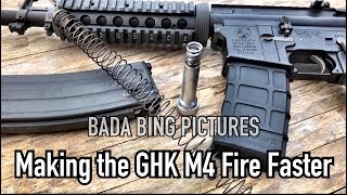 GHK M4 Making it fire faster