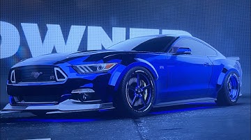 2015 Ford Mustang GT Customization in Need for Speed Unbound on PS5