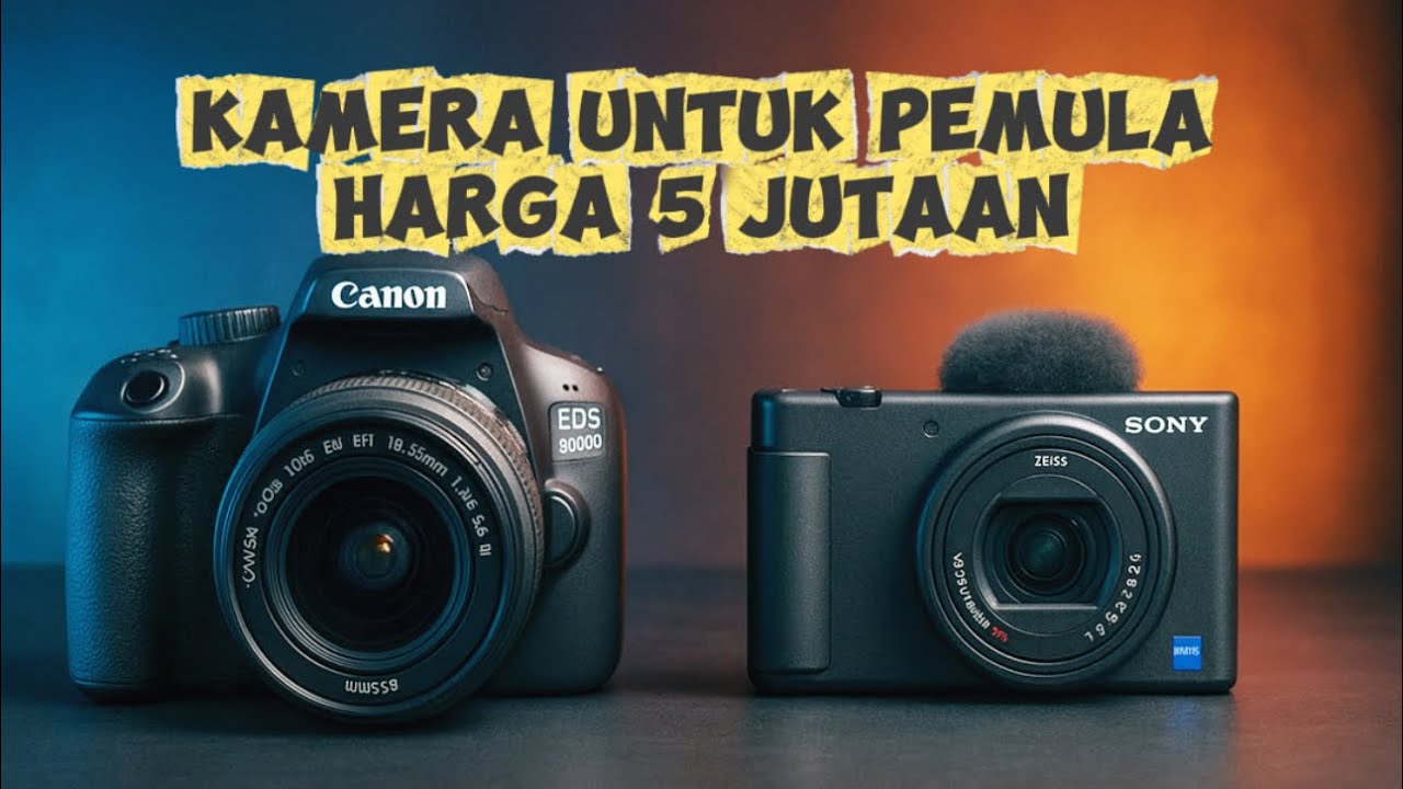 Kamera Untuk Pemula Harga 5 Jutaan - YouTube