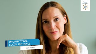 Conformity & Obedience: Informational social influence | dr. Tila Pronk | Tilburg University | #8.1
