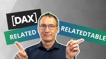 Using RELATED and RELATEDTABLE in DAX