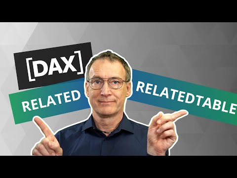 Using RELATED and RELATEDTABLE in DAX