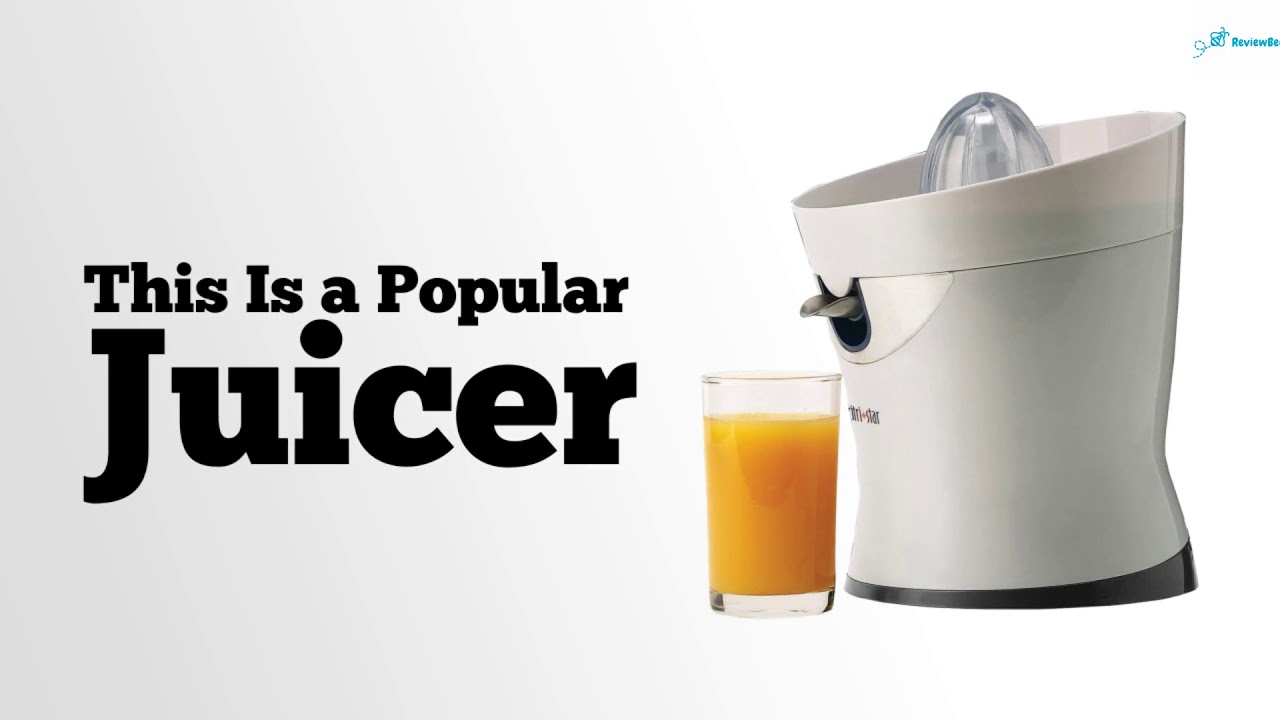 Tribest CS1000 Citristar Electric Citrus Juicer Review Tribest