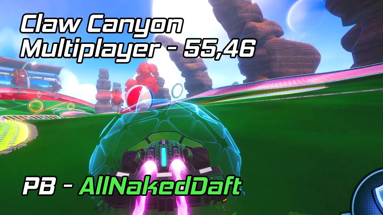 Claw Canyon - Multiplayer - 55,46 PB - TURBO GOLF RACING SPEEDRUN