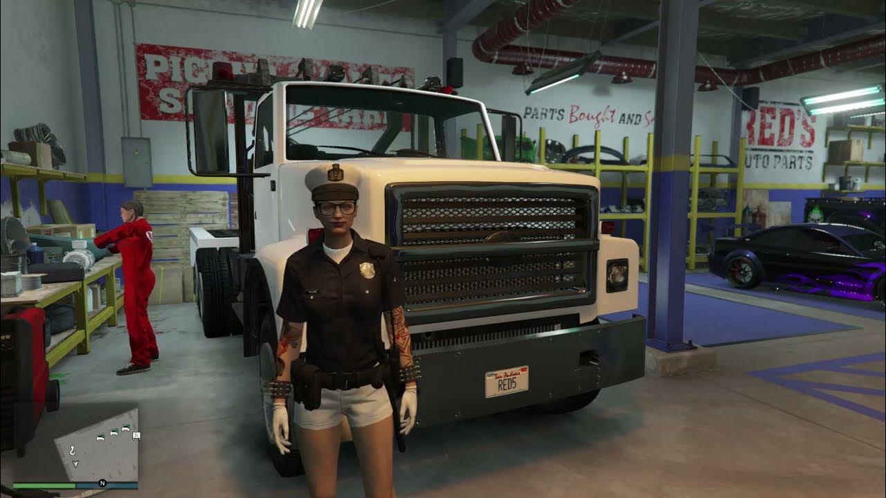 GTAV Salvage Yard, Tow Truck Services, Ubermacht Zion, 2142 YouTube