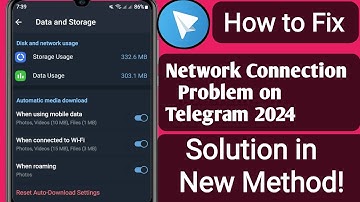 How to Fix Network Error Code Problem on Telegram (2025)?