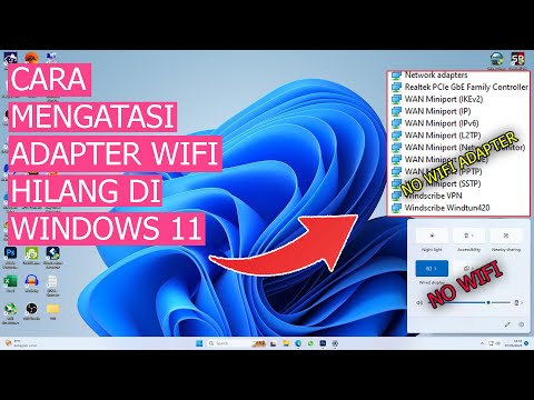 Cara Mengatasi Adapter WiFi Yang Hilang Di Windows 11 Pc atau laptop