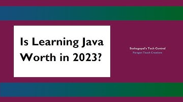 Is learning Java worth in 2023?